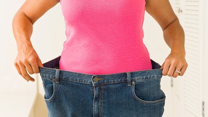 Výsledkem hubnutí na kefírové dietě za týden je ztráta 10 kg hmotnosti