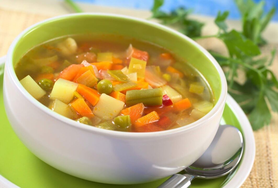 zeleninová polévka na hubnutí